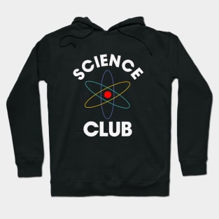 science club scientist typography with drawing Hoodie